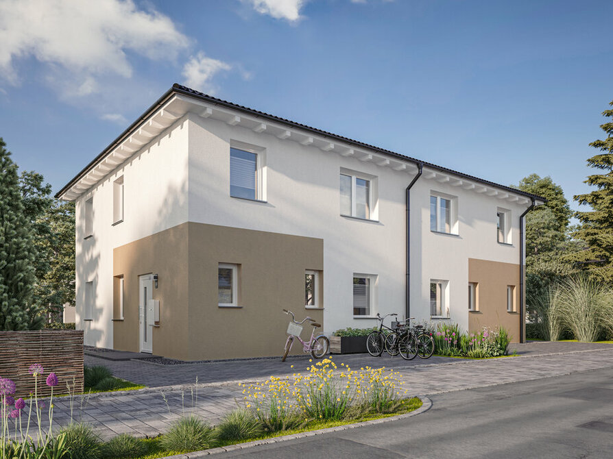 Doppelhaus Linz 110 mit Walmdach